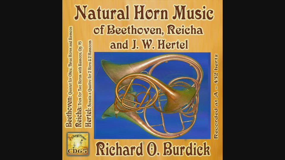Ludwig Van Beethoven: Quintet for Oboe, 3 Horns and Bassoon. movement 1. Allegro