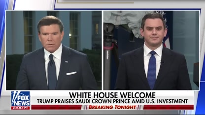 TENSE EXCHANGE: Trump clashes with reporter, defends Saudi crown prince