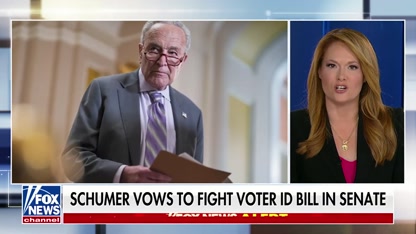‘TOOTH AND NAIL’: Schumer vows to fight voter ID bill in Senate