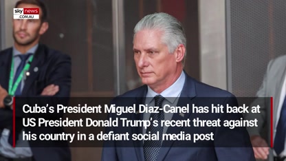 ‘To the last drop of blood’: Cuba’s President hits back at Trump’s threat as tensions heat up