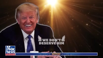 Gutfeld!': Trump's golden Oval Office