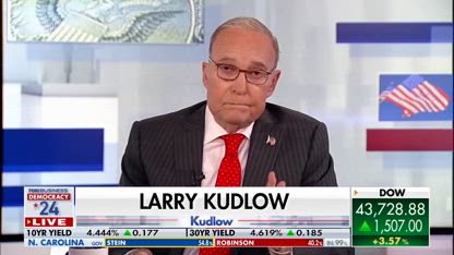 Larry Kudlow: Trump broke down the blue wall