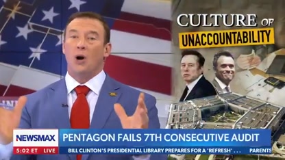 'We are so tired of paying for trash': Carl Higbie dismantles failed Pentagon audits