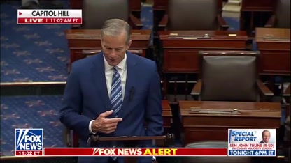 Sen. Thune vows to be 'team player' in first remarks as Senate majority leader-elect