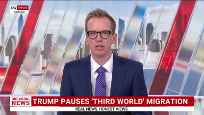 Donald Trump pauses ‘third world’ migration