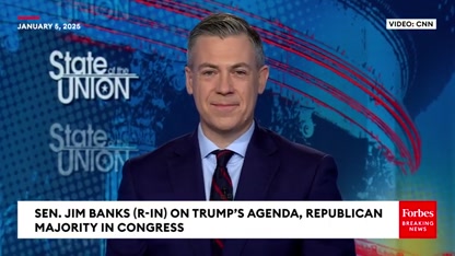 Jim Banks Says House GOP Is 'Unified' Behind Trump, Claims Some Dems Will Support Trump Agenda