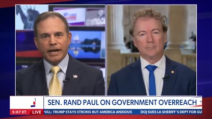 'This is insanity': Rand Paul sounds off on government overreach, debt | The Chris Salcedo Show