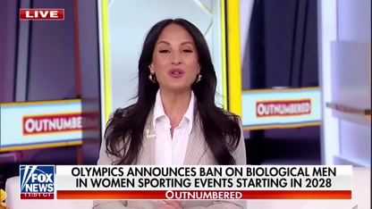 Olympics BANS BIOLOGICAL MEN in women's events: 'LONG OVERDUE'