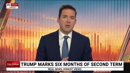 Donald Trump marks six months of his second term