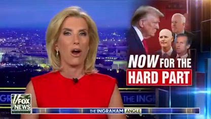 Laura Ingraham: Trump's agenda should be the Republican agenda