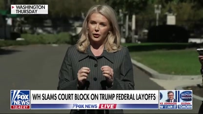 Judge blocks Trump admin's federal layoffs temporarily amid government shutdown