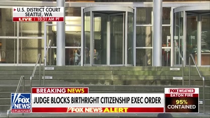 TRUMP ROADBLOCK: US judge delivers blow to new admin on birthright citizenship