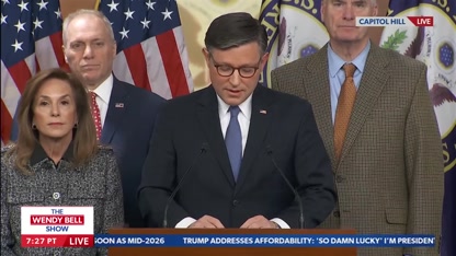 Dems are desperate to tie President Trump to Epstein: Mike Johnson