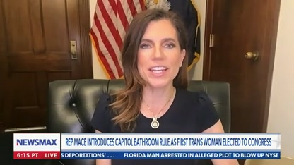 Nancy Mace: 'It's offensive that a man in a skirt thinks he is my equal'