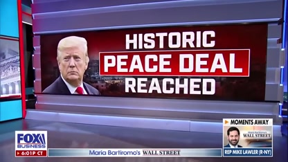 PERSONALITY FOR PEACE: GOP rep says Trump’s character allowed for this