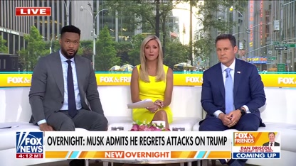 BREAKING: Elon Musk admits regret for Trump attacks in big, beautiful 'backtrack'