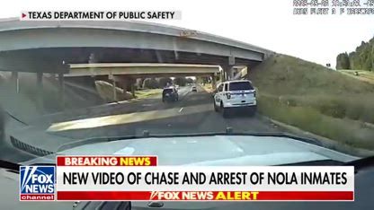 BREAKING: Police video reveals chase and arrest of 2 NOLA inmates