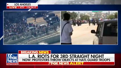 NEW: Trump slams 'insurrectionist mobs' in Los Angeles as protests escalate