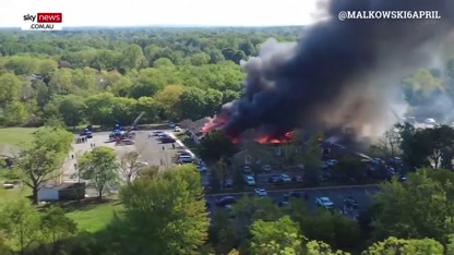 Donald Trump calls for an end to the violence ‘epidemic’ following horrific church shooting
