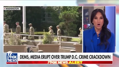 Maddow, Dems RAGE after Trump vows to make DC safer