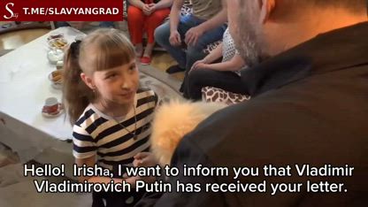 In Russia, there is a Practice when Children Write a Letter to the President - He Fulfills their Wish