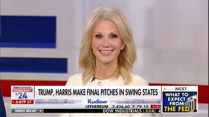 Kellyanne Conway: Trump is unafraid to go into blue states and make the case