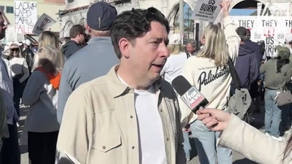 'THEY LET US BURN': Palisades Fire victims protest leadership's weak response