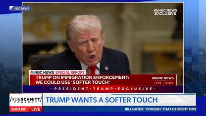 Rob Schmitt: Dinosaurs who voted to secure border now condoning violence against those they funded