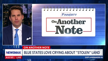 Rob Finnerty slams Democrats’ notion of ‘stolen land’