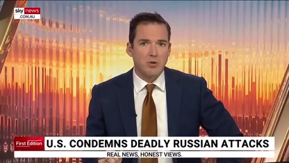 US condemns Russia following massive attack on Ukraine