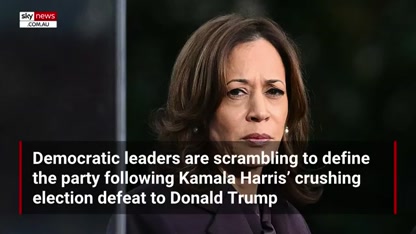 ‘No coherent message’: Democratic leaders scramble to find way forward after Harris loss