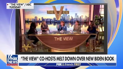 'View' co-hosts melt down over new book on Biden: 'Where the hell was everybody'