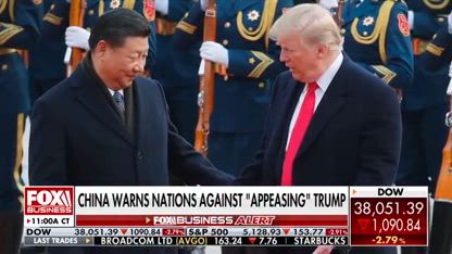 China warns nations not to make trade deals with US