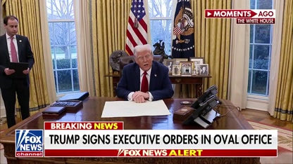 President Trump signs executive orders on aviation safety