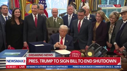 BREAKING: President Trump signs government funding bill