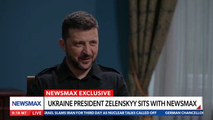 Ukrainian President Volodymyr Zelenskyy sat down to discuss the ongoing war with Russia
