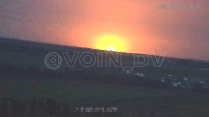 Sunrise over Nulandistan - Russian Federation Aerospace Forces Hit an AFU Ammunition Depot in Zaporozhye with FAB-500's