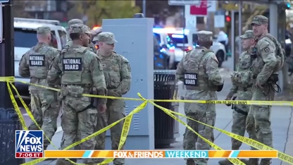 JUST IN: Trump orders 500 National Guard troops to DC after deadly shooting