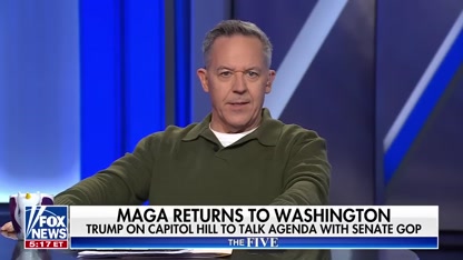 Gutfeld: Trump holds a 'big powwow' with Republicans