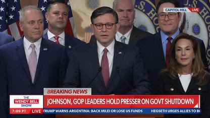 Dems are trying to use troops as hostages in shutdown: Mike Johnson