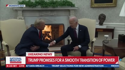 BREAKING NEWS: Trump and Biden meet at White House