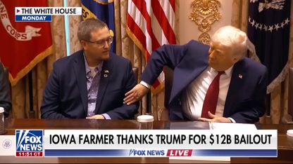 Trump unveils $12 BILLION dollar aid package for farmers