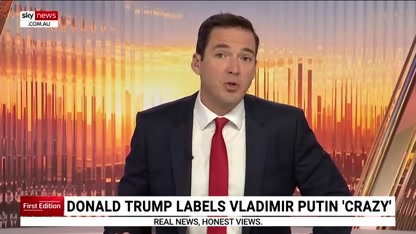 Donald Trump lashes ‘absolutely crazy’ Vladimir Putin, Kremlin responds
