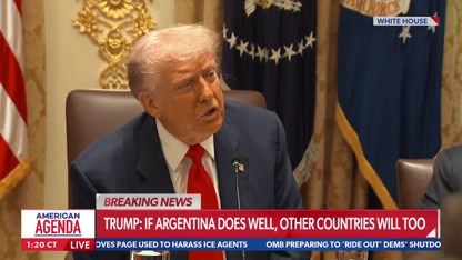 President Trump: ‘I don’t take questions from ABC Fake News’