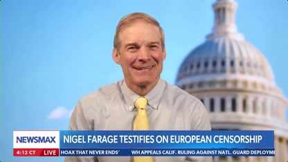 Jim Jordan: UK speech laws show government will come after you | Carl Higbie FRONTLINE