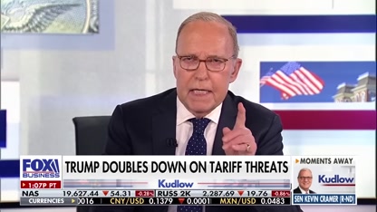 Larry Kudlow: Trump is absolutely right about this tough tariff diplomacy