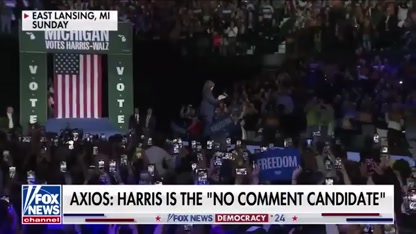 NO COMMENT': Kamala Harris completely dodges question on key policy issue