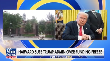 Harvard SUES Trump admin over 'unlawful' funding freezes