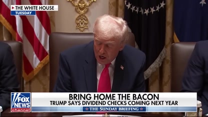 DETAILS: Trump teases MASSIVE dividend checks ahead of promising tax season