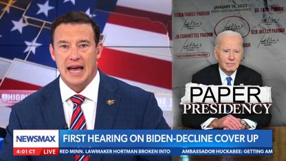 Carl Higbie on Biden cover-up: 'The President may not have been the President'